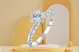 长沙钻石戒指：张万福钻戒，让你真爱时刻闪耀幸福